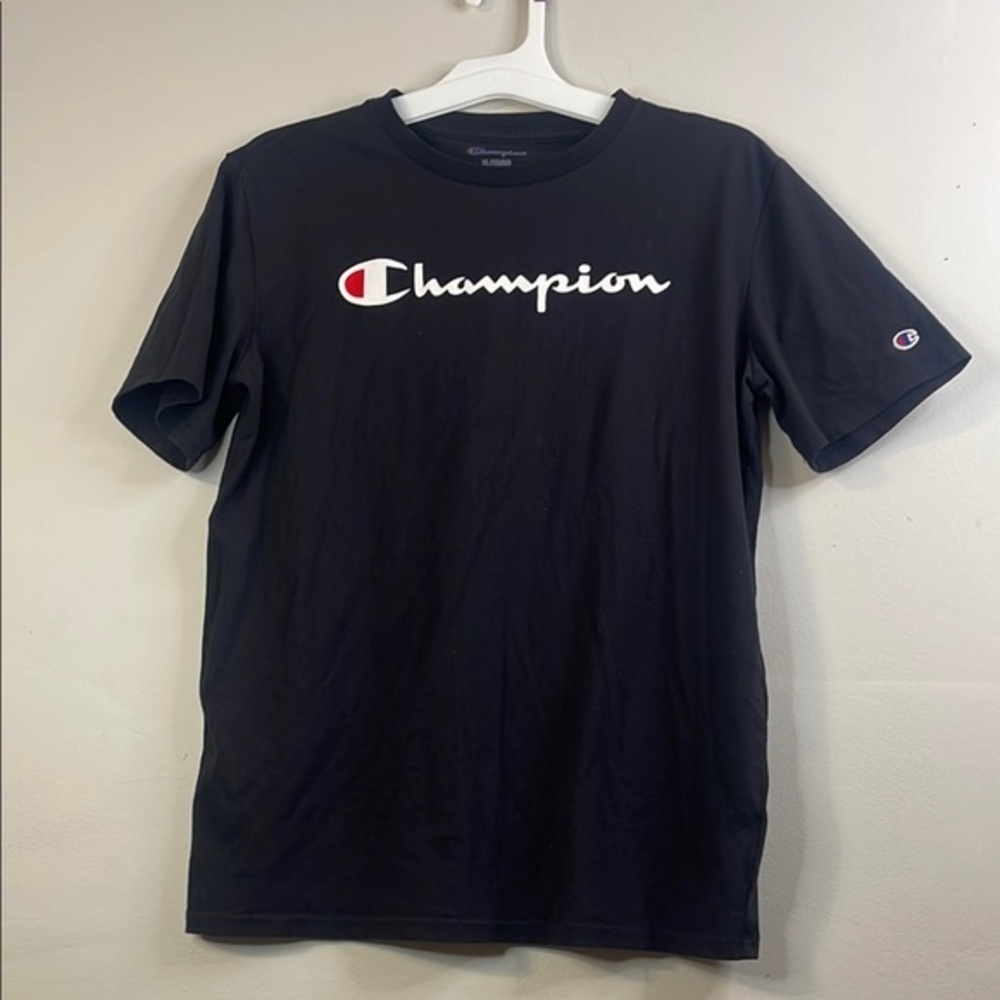Champion Boys Black Short Sleeve Tee Size XL #9